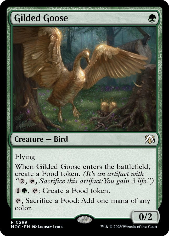 Image for Gilded Goose (Commander: March of the Machine) (299) - Magic: The Gathering
