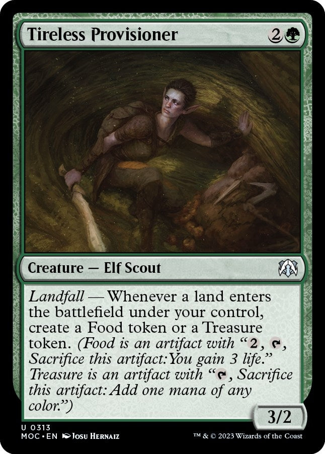 Image for Tireless Provisioner (Commander: March of the Machine) (313) - Magic: The Gathering