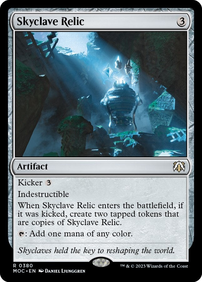Image for Skyclave Relic (Commander: March of the Machine) (380) - Magic: The Gathering