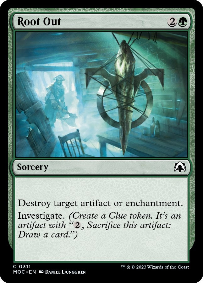 Image for Root Out (Commander: March of the Machine) (311) - Magic: The Gathering
