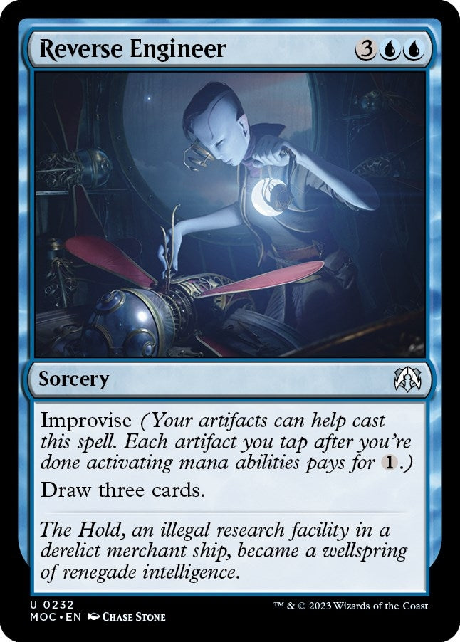 Image for Reverse Engineer (Commander: March of the Machine) (232) - Magic: The Gathering