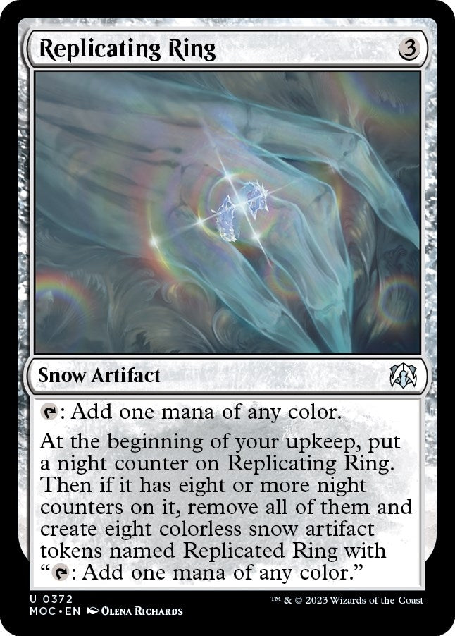 Image for Replicating Ring (Commander: March of the Machine) (372) - Magic: The Gathering