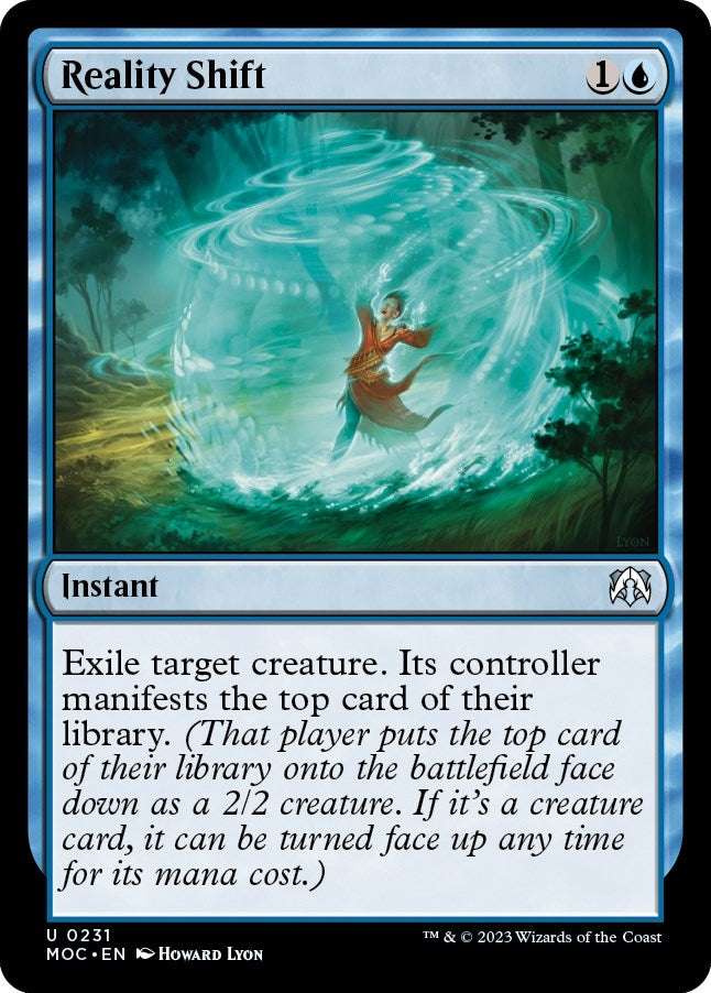 Image for Reality Shift (Commander: March of the Machine) (231) - Magic: The Gathering