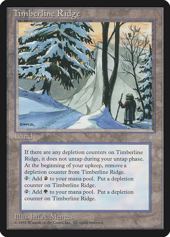Image for Timberline Ridge (Ice Age) - Magic: The Gathering