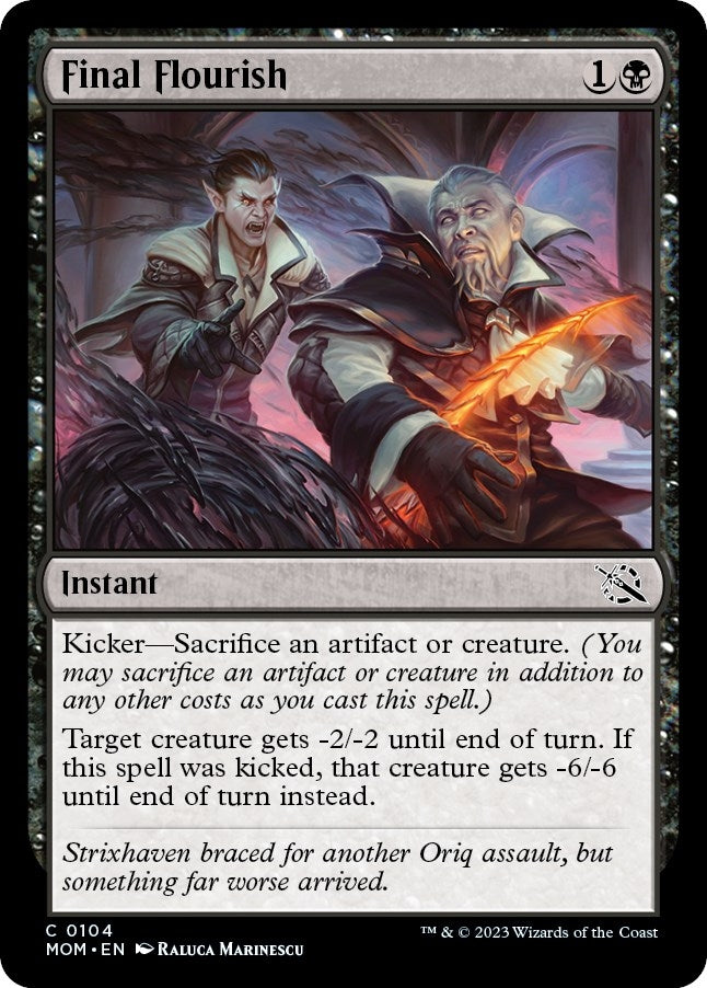 Image for Final Flourish (March of the Machine) (104) - Magic: The Gathering