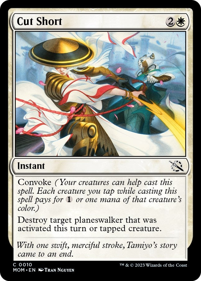 Image for Cut Short (March of the Machine) (10) - Magic: The Gathering
