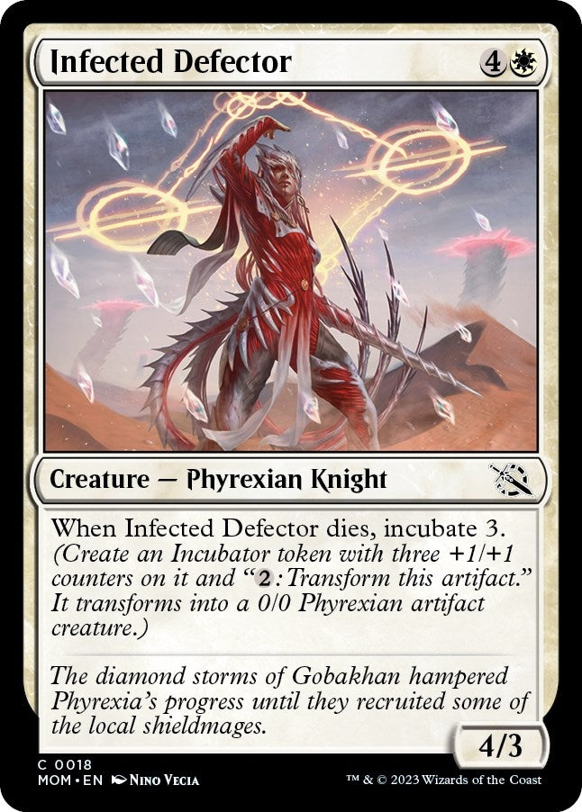 Image for Infected Defector (March of the Machine) (18) - Magic: The Gathering