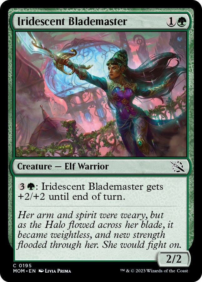 Image for Iridescent Blademaster (March of the Machine) (195) - Magic: The Gathering