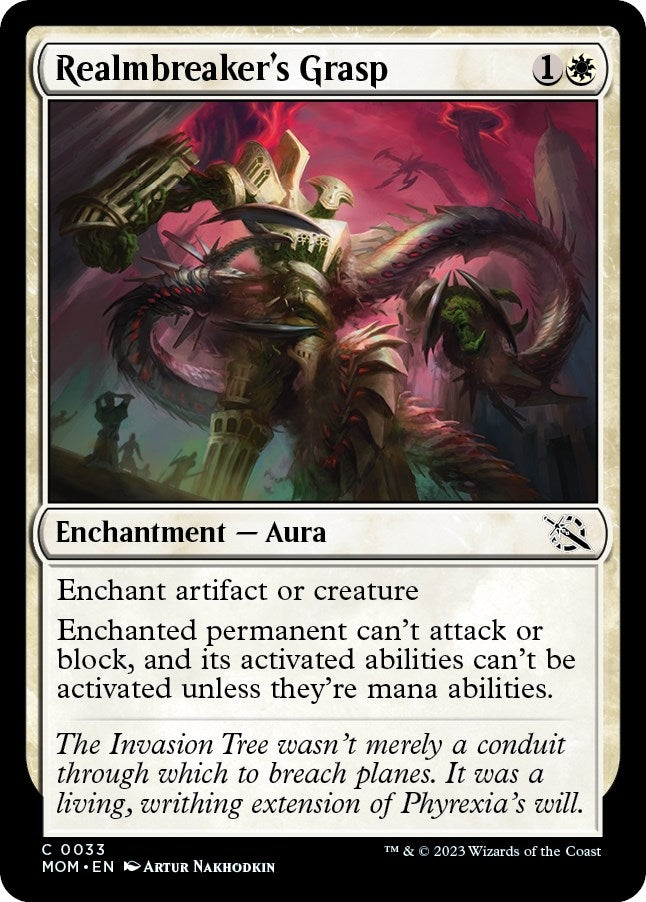 Image for Realmbreaker's Grasp (March of the Machine) (33) - Magic: The Gathering