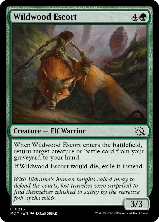 Image for Wildwood Escort (March of the Machine) (216) - Magic: The Gathering