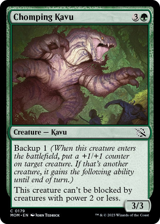 Image for Chomping Kavu (March of the Machine) (179) - Magic: The Gathering