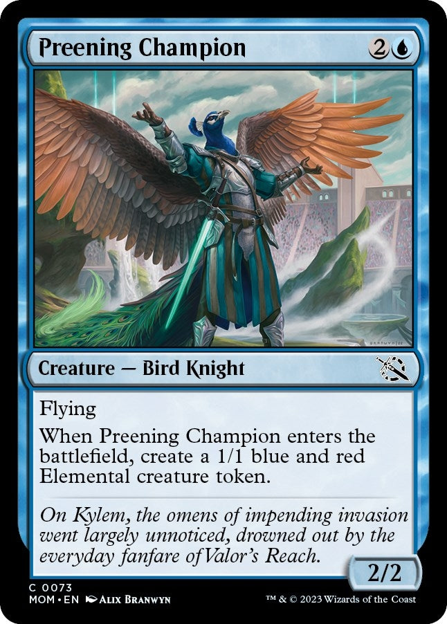 Image for Preening Champion (March of the Machine) (73) - Magic: The Gathering