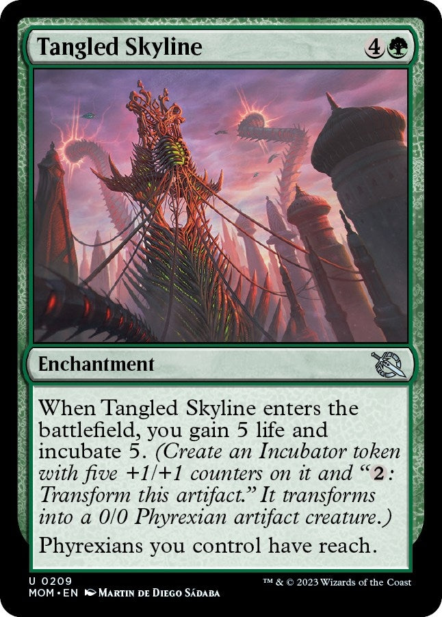 Image for Tangled Skyline (March of the Machine) (209) - Magic: The Gathering