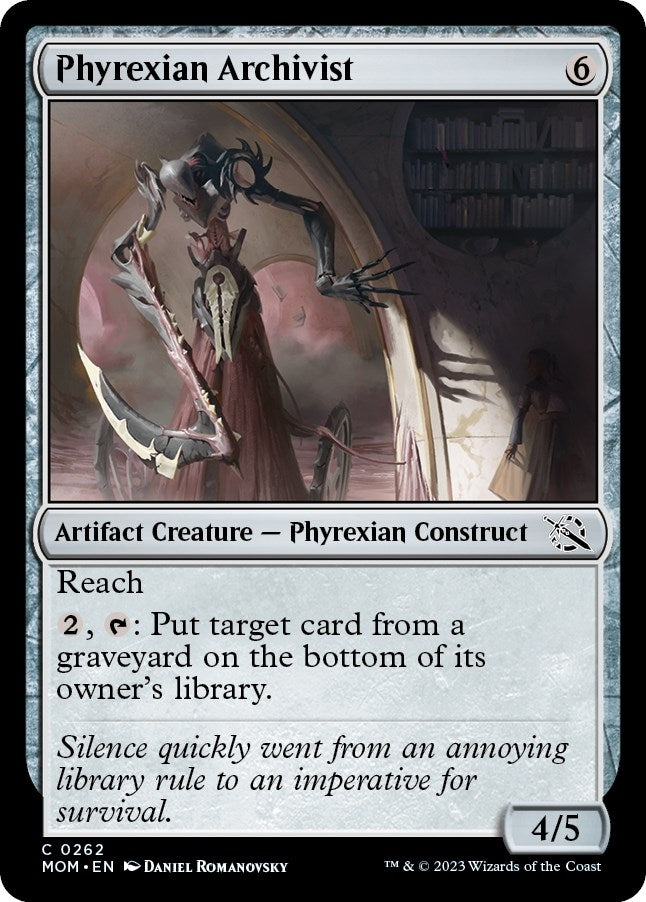 Image for Phyrexian Archivist (March of the Machine) (262) - Magic: The Gathering