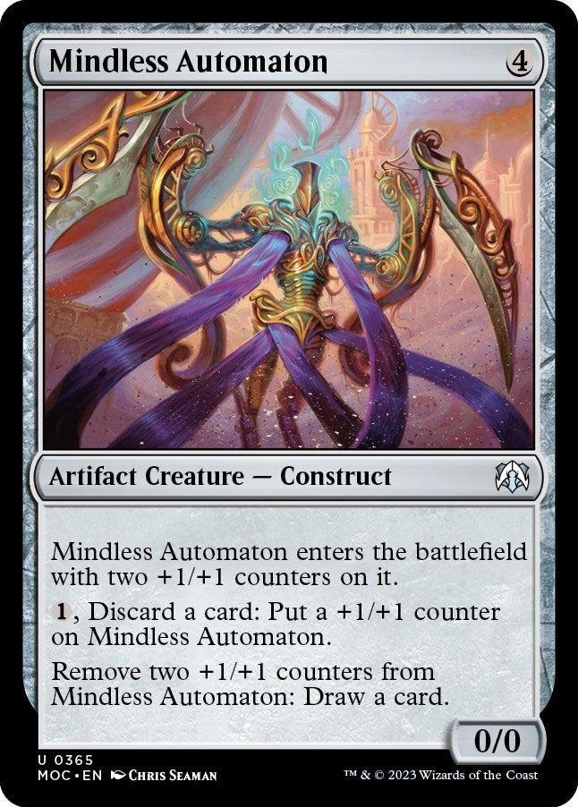 Image for Mindless Automaton (Commander: March of the Machine) (365) - Magic: The Gathering