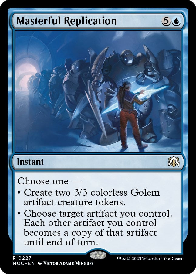 Image for Masterful Replication (Commander: March of the Machine) (227) - Magic: The Gathering