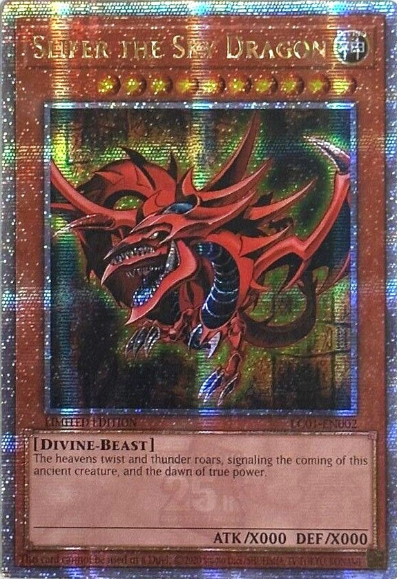 Image for Slifer the Sky Dragon (Quarter Century Secret Rare) (Legendary Collection: 25th Anniversary Edition) (LC01-EN002) - YuGiOh