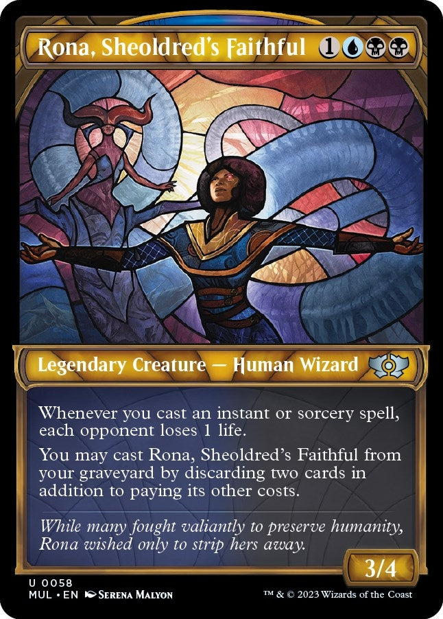 Image for Rona, Sheoldred's Faithful (March of the Machine: Multiverse Legends) (58) - Magic: The Gathering