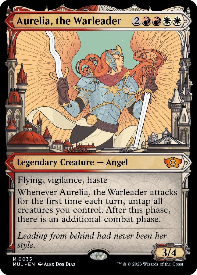 Image for Aurelia, the Warleader (March of the Machine: Multiverse Legends) (35) - Magic: The Gathering