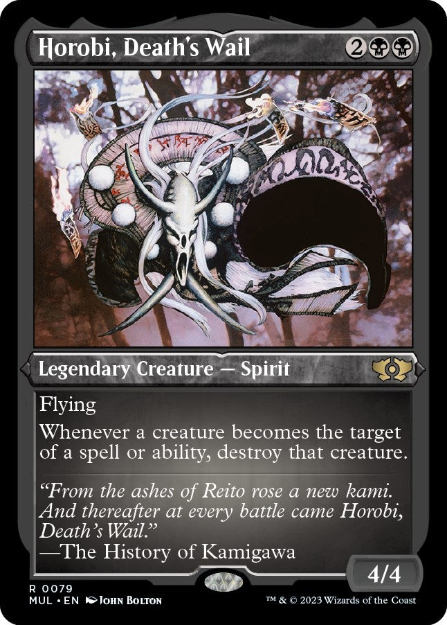 Image for Horobi, Death's Wail (Foil Etched) (March of the Machine: Multiverse Legends) (79) - Magic: The Gathering