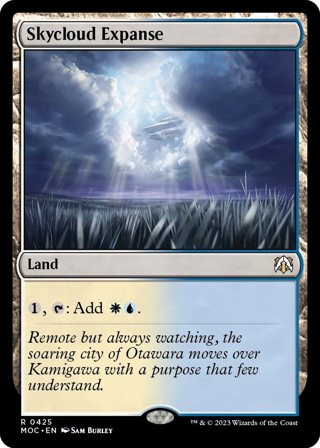 Image for Skycloud Expanse (Commander: March of the Machine) (425) - Magic: The Gathering