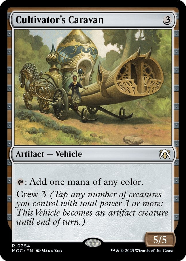Image for Cultivator's Caravan (Commander: March of the Machine) (354) - Magic: The Gathering
