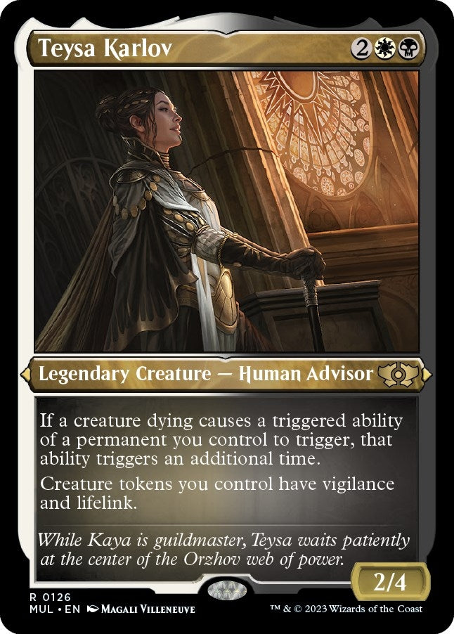 Image for Teysa Karlov (Foil Etched) (March of the Machine: Multiverse Legends) (126) - Magic: The Gathering