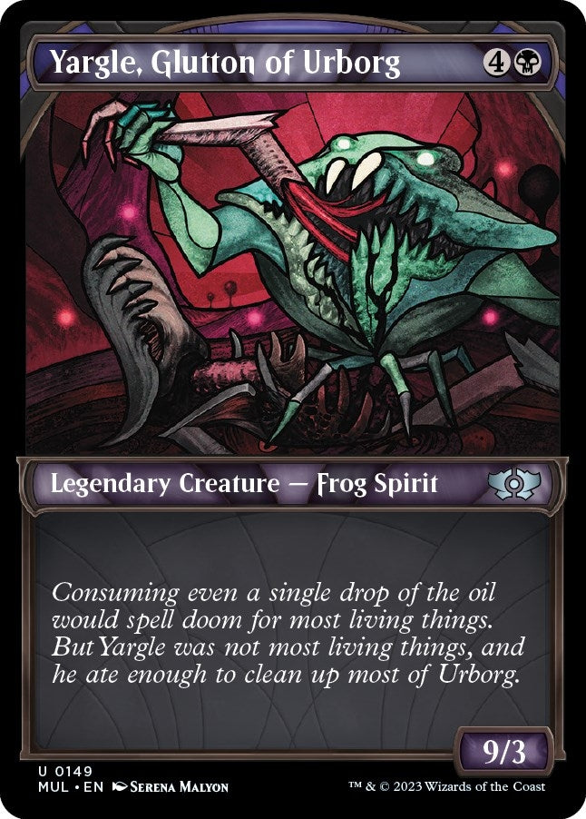 Image for Yargle, Glutton of Urborg (Halo Foil) (March of the Machine: Multiverse Legends) (149) - Magic: The Gathering
