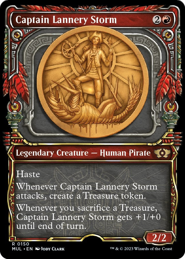 Image for Captain Lannery Storm (Halo Foil) (March of the Machine: Multiverse Legends) (150) - Magic: The Gathering