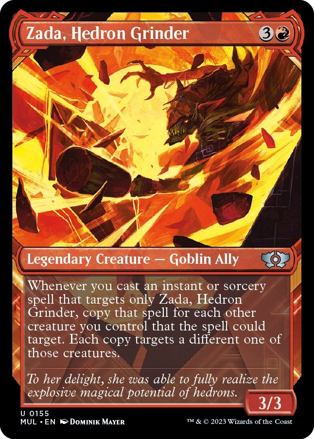 Image for Zada, Hedron Grinder (Halo Foil) (March of the Machine: Multiverse Legends) (155) - Magic: The Gathering
