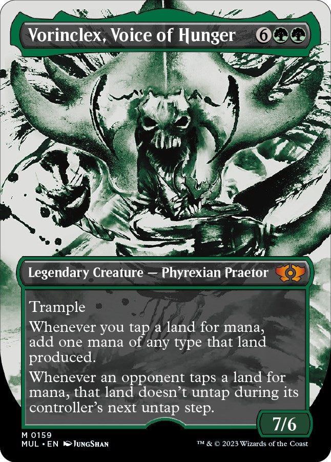 Image for Vorinclex, Voice of Hunger (Halo Foil) (March of the Machine: Multiverse Legends) (159) - Magic: The Gathering