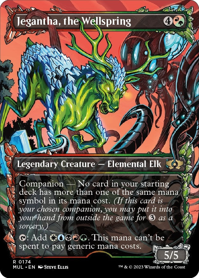 Image for Jegantha, the Wellspring (Halo Foil) (March of the Machine: Multiverse Legends) (174) - Magic: The Gathering