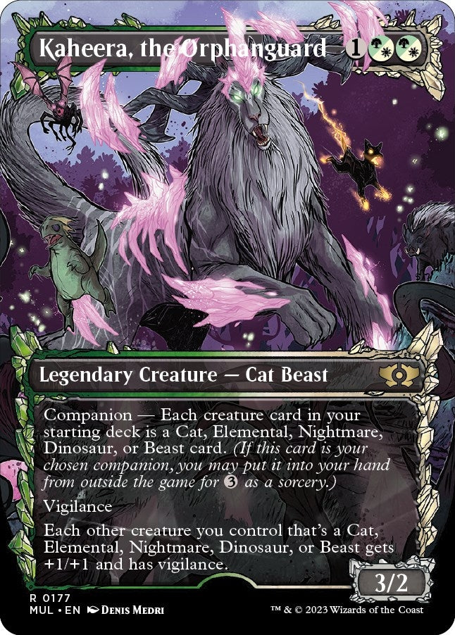 Image for Kaheera, the Orphanguard (Halo Foil) (March of the Machine: Multiverse Legends) (177) - Magic: The Gathering