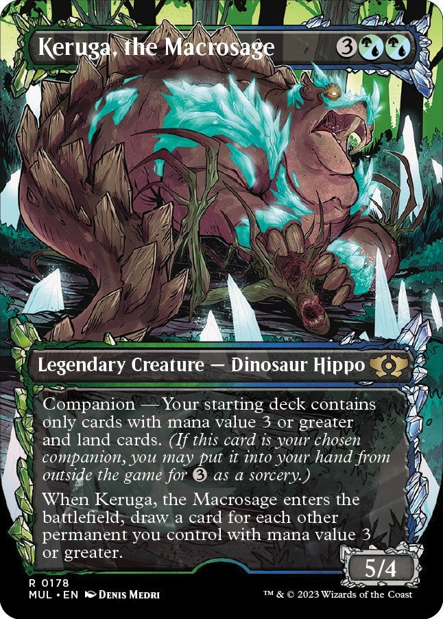 Image for Keruga, the Macrosage (Halo Foil) (March of the Machine: Multiverse Legends) (178) - Magic: The Gathering
