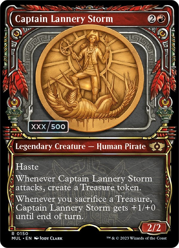 Image for Captain Lannery Storm (Serial Numbered) (March of the Machine: Multiverse Legends) (150) - Magic: The Gathering