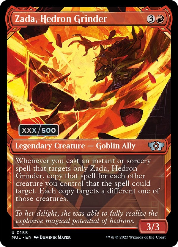 Image for Zada, Hedron Grinder (Serial Numbered) (March of the Machine: Multiverse Legends) (155) - Magic: The Gathering