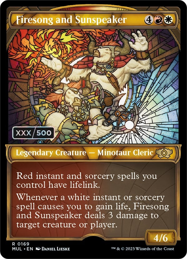 Image for Firesong and Sunspeaker (Serial Numbered) (March of the Machine: Multiverse Legends) (169) - Magic: The Gathering