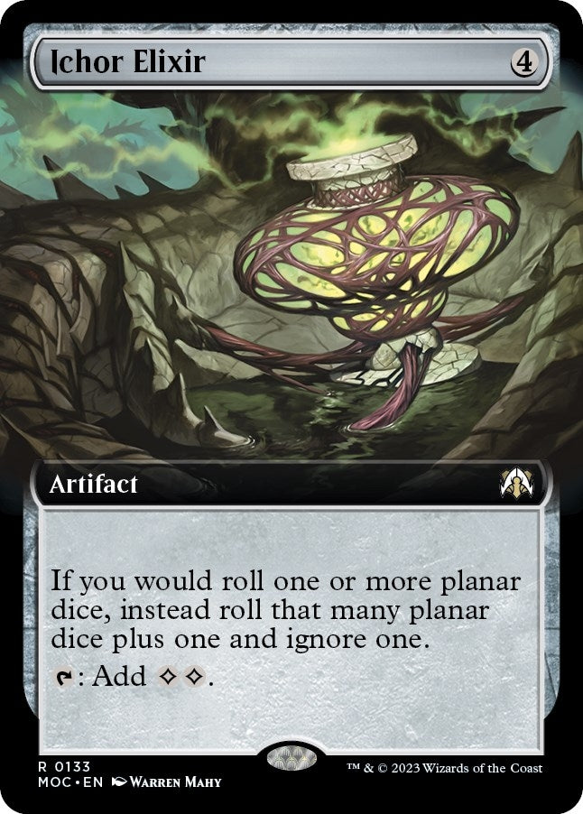 Image for Ichor Elixir (Extended Art) (Commander: March of the Machine) (133) - Magic: The Gathering