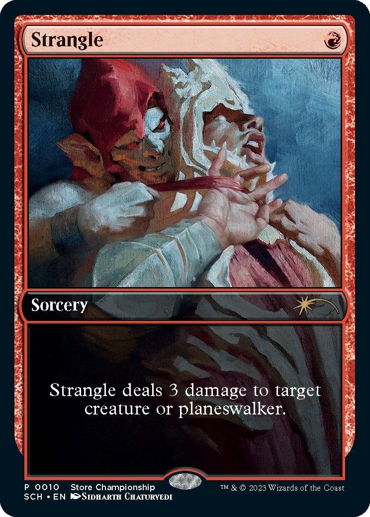 Image for Strangle (Game Day & Store Championship Promos) (10) - Magic: The Gathering