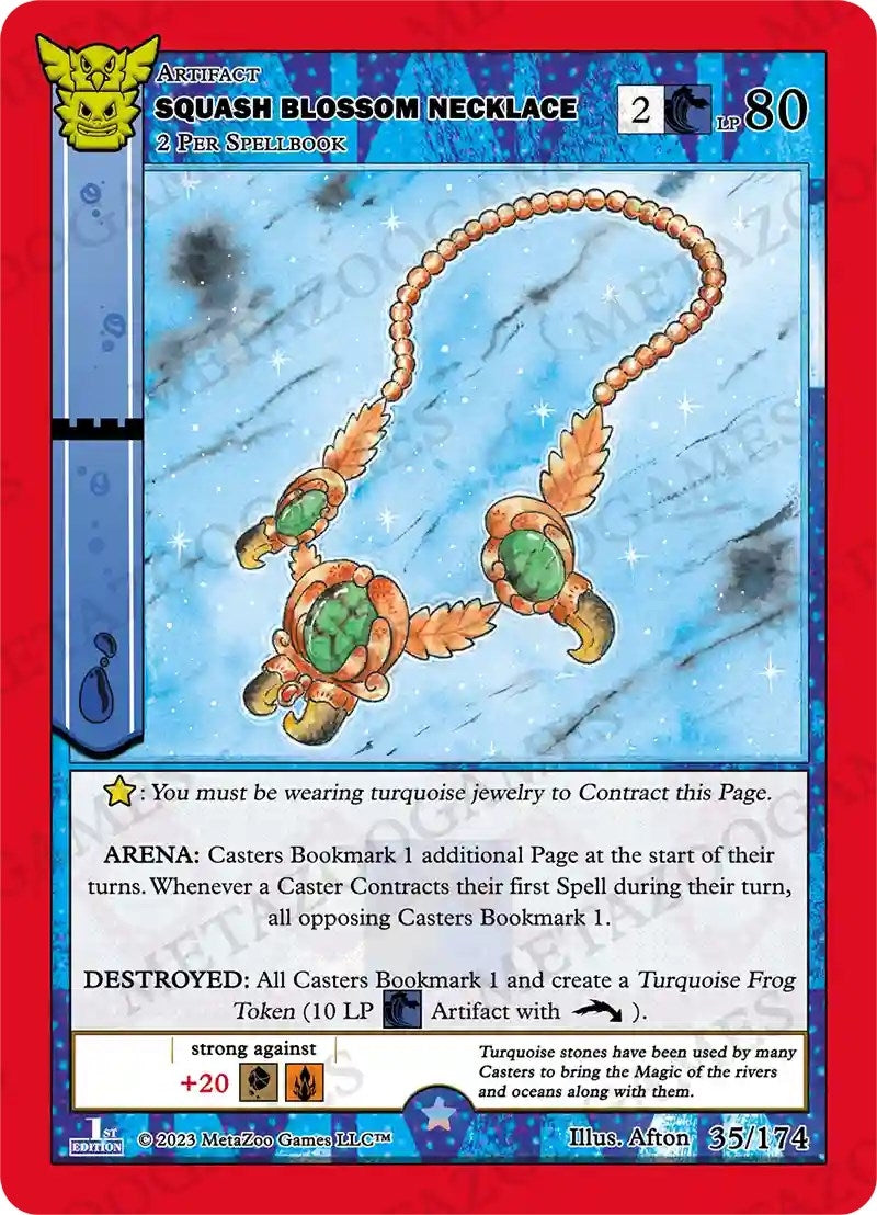 Image for Squash Blossom Necklace (Native: First Edition) (35/174) - MetaZoo