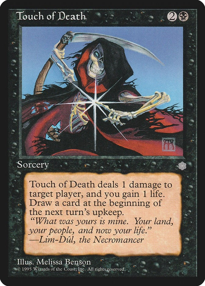 Image for Touch of Death (Ice Age) - Magic: The Gathering