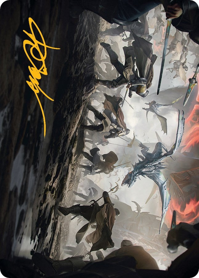 Image for Invasion of Dominaria Art Card (Gold-Stamped Signature) (Art Series: March of the Machine) (6) - Magic: The Gathering