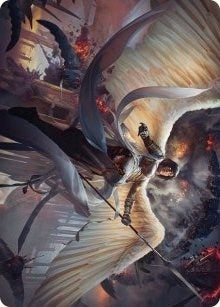 Image for Serra Faithkeeper Art Card (Art Series: March of the Machine) (7) - Magic: The Gathering