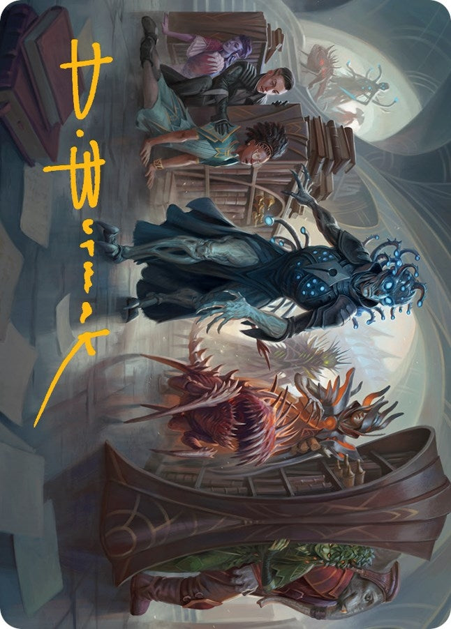 Image for Invasion of Arcavios Art Card (Gold-Stamped Signature) (Art Series: March of the Machine) (11) - Magic: The Gathering