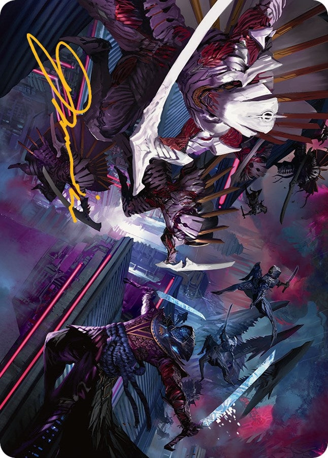 Image for Invasion of Kamigawa Art Card (Gold-Stamped Signature) (Art Series: March of the Machine) (12) - Magic: The Gathering