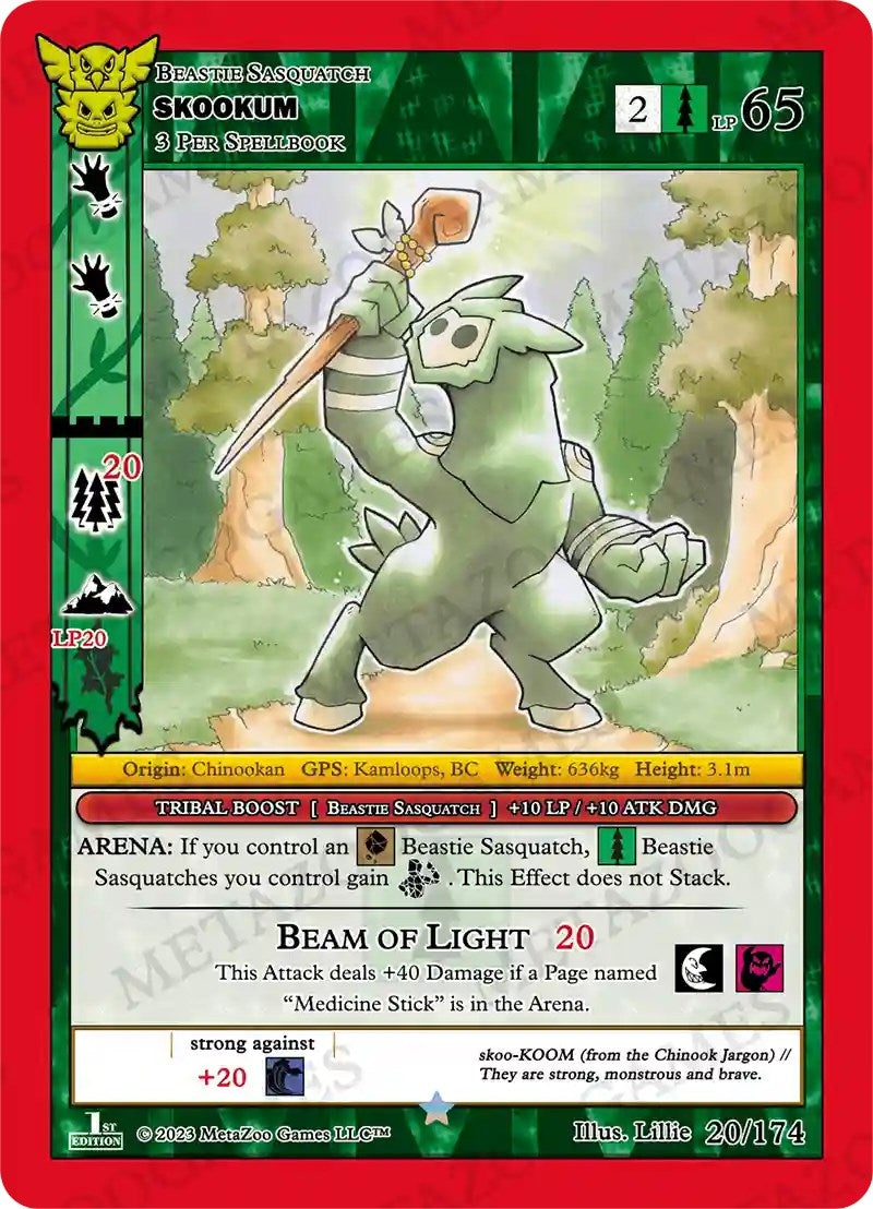 Image for Skookum (Native: First Edition) (20/174) - MetaZoo