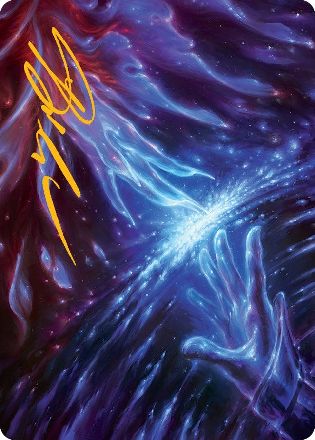 Image for Transcendent Message Art Card (Gold-Stamped Signature) (Art Series: March of the Machine) (19) - Magic: The Gathering