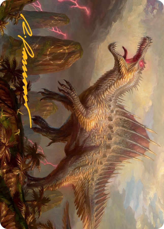 Image for Etali, Primal Conqueror Art Card (Gold-Stamped Signature) (Art Series: March of the Machine) (31) - Magic: The Gathering