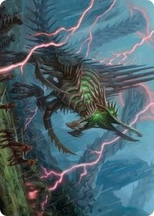 Image for Etali, Primal Sickness Art Card (Art Series: March of the Machine) (32) - Magic: The Gathering