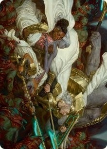 Image for Storm the Seedcore Art Card (Art Series: March of the Machine) (41) - Magic: The Gathering